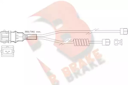 Контакт R BRAKE 610254RB